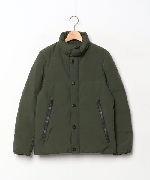 nano universe カーキ ダウンジャケット NANO universe（ナノ・ユニバース） ダウンジャケット S カーキ メンズ