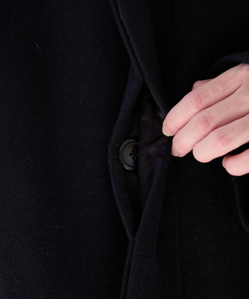 ダウンジャケット ダウン 「marka/markaware」別注 RAGLAN SLEEVE COAT メンズの画像