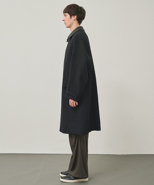 ダウンジャケット ダウン 「marka/markaware」別注 RAGLAN SLEEVE COAT メンズの画像