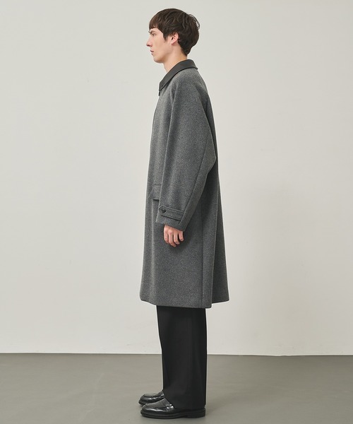 ダウンジャケット ダウン 「marka/markaware」別注 RAGLAN SLEEVE COAT メンズの画像