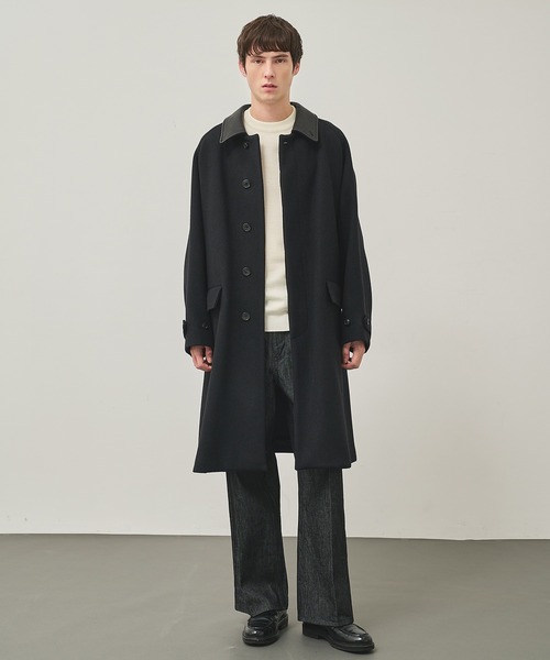 ダウンジャケット ダウン 「marka/markaware」別注 RAGLAN SLEEVE COAT メンズの画像