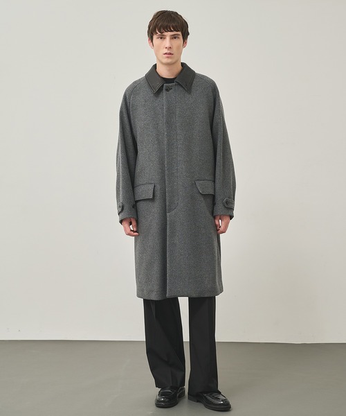 ダウンジャケット ダウン 「marka/markaware」別注 RAGLAN SLEEVE COAT メンズの画像