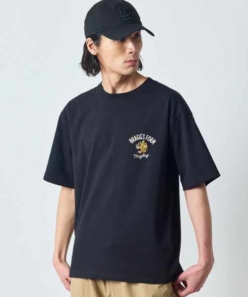 「FREAK'S STORE」 半袖Tシャツ X-LARGE ブラック メンズ_画像2