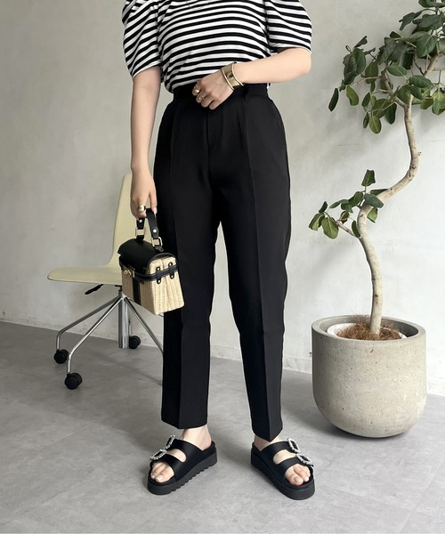 「prose verse」 パンツ - ネイビー レディース_画像3