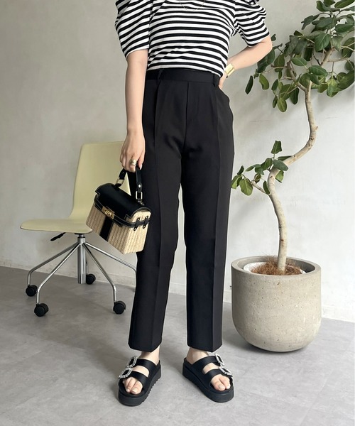 「prose verse」 パンツ - ネイビー レディース_画像4