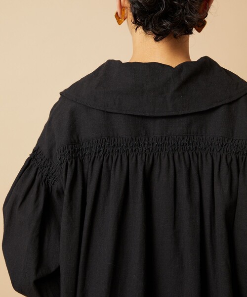 「Freada」 長袖ワンピース フリ- ブラック レディース_画像9