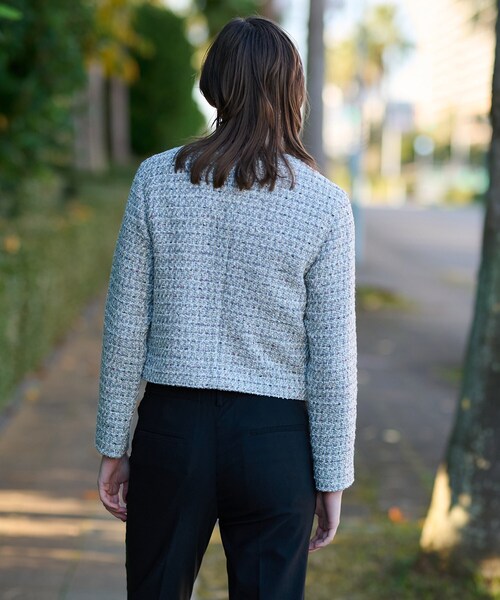 DRESSTERIOR（ドレステリア） ツイードジャケット 36 グレー