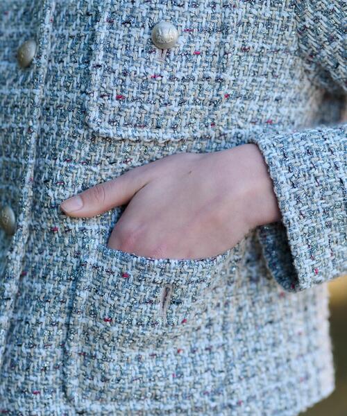 ドレステリア☆ツイードジャケット☆美品♪サイズ36 ドレステリア☆ツイードジャケット☆美品♪サイズ36