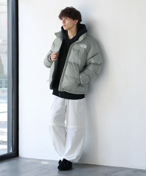 【超人気】The North Face グレー ジャケット　L THE NORTH FACE（ザ ノースフェイス） ダウンジャケット L ライト