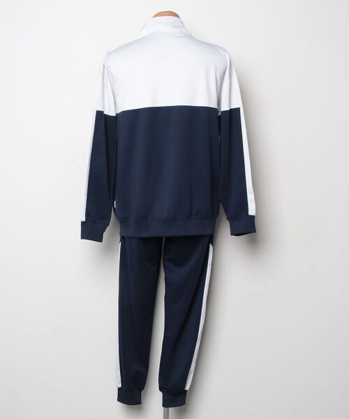 フィラセットアップM FILA（フィラ） セットアップジャージ M ネイビー レディース