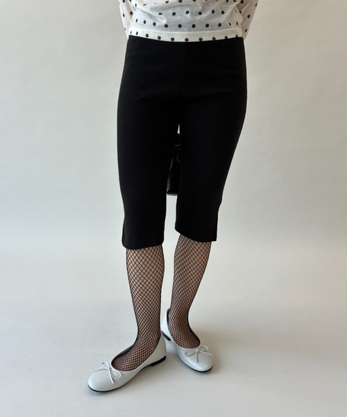 FUULLY STUDIO ハーフパンツ パンツ 短パン サイドスリットバイカー