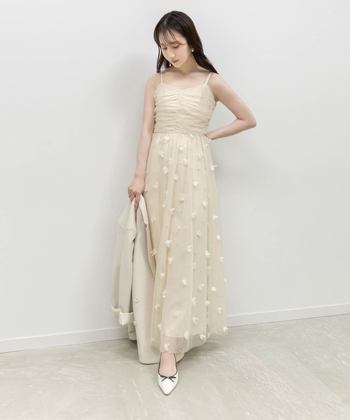 RANDA（ランダ） ワンピース 「Flower Collection」3Dフラワーチュール