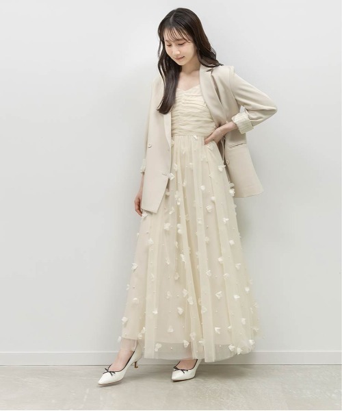 RANDA（ランダ） ワンピース 「Flower Collection」3Dフラワーチュール