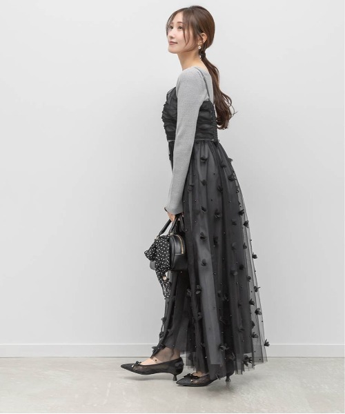 RANDA（ランダ） ワンピース 「Flower Collection」3Dフラワーチュール