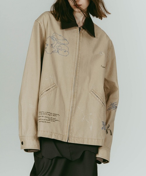 Knuth Marf（クヌースマーフ） コート アウター embroidered jacket