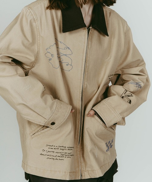 Knuth Marf（クヌースマーフ） コート アウター embroidered jacket