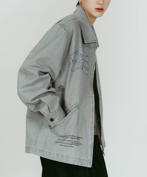 Knuth Marf（クヌースマーフ） コート アウター embroidered jacket