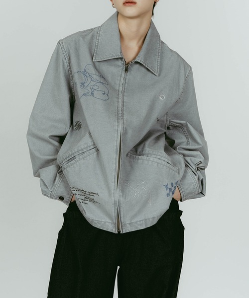 Knuth Marf（クヌースマーフ） コート アウター embroidered jacket
