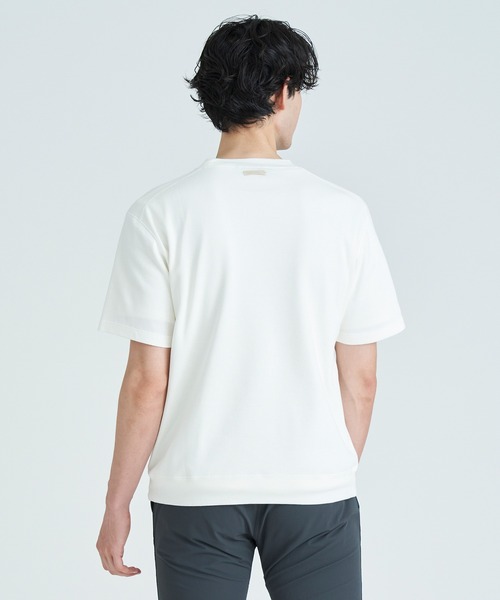 「ESTNATION」 半袖ニット SMALL ネイビー メンズ_画像3