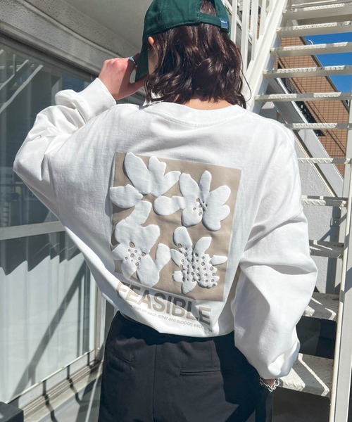 「ANME」 半袖Tシャツ M ホワイト系その他 レディース_画像8