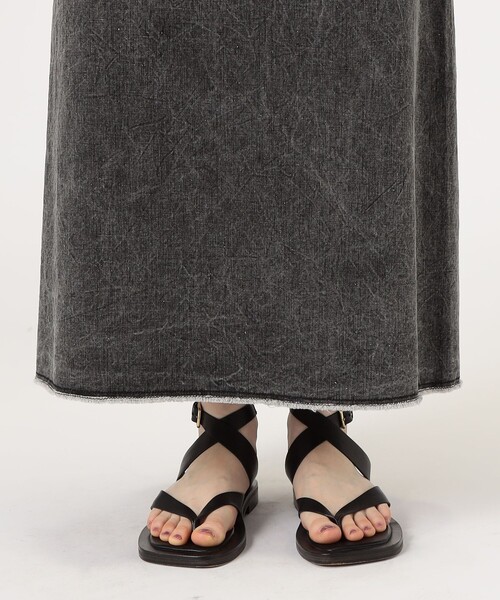 「EDITION」 ロングスカート 36 ブラック レディース_画像9