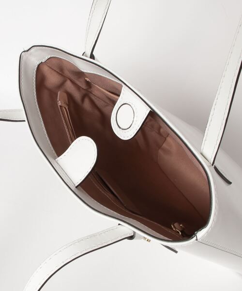 「GIANNI CHIARINI」 トートバッグ FREE ホワイト レディース_画像8