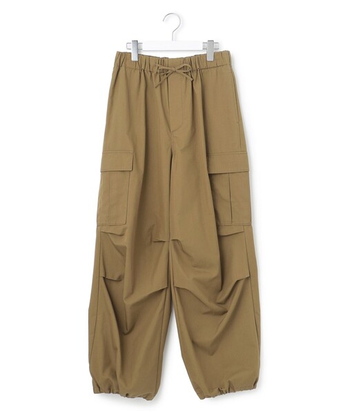 カーゴパンツ ハイカウントギャバ パラシュート レディース : ZOZOTOWN