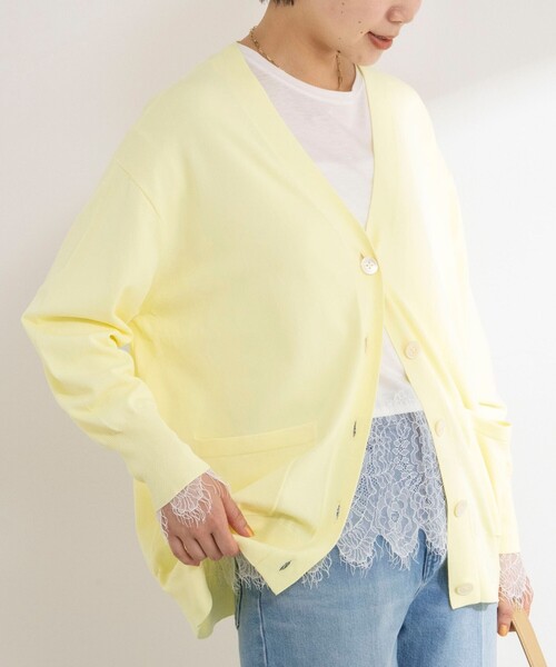 NOLLEY'S sophi ヘアリーVネックカーディガン NOLLEY'S sophi - ヘアリーVネックカーディガンの通販 by Jenny's shop