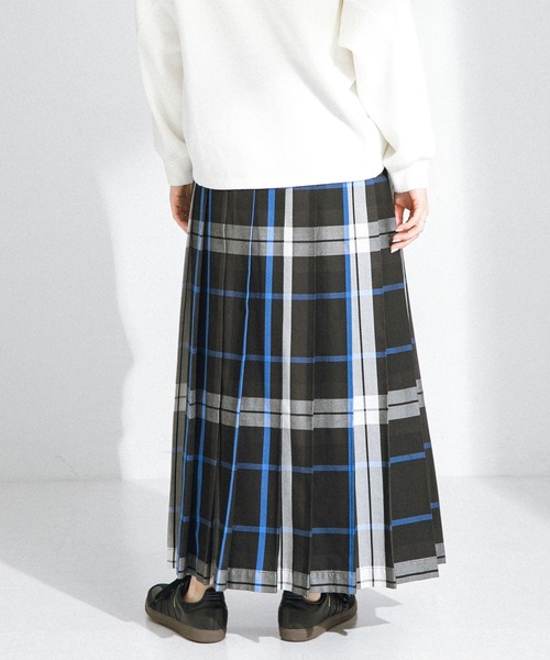 「URBAN RESEARCH Sonny Label」 プリーツスカート 36 イエロー系その他 レディース_画像3