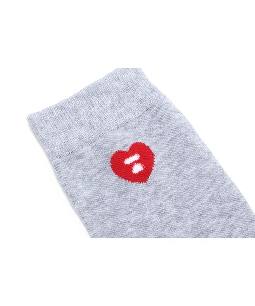 APEE 靴下 HEART EMBROIDERY BADGE SOCKS レディース : ZOZOTOWN Yahoo