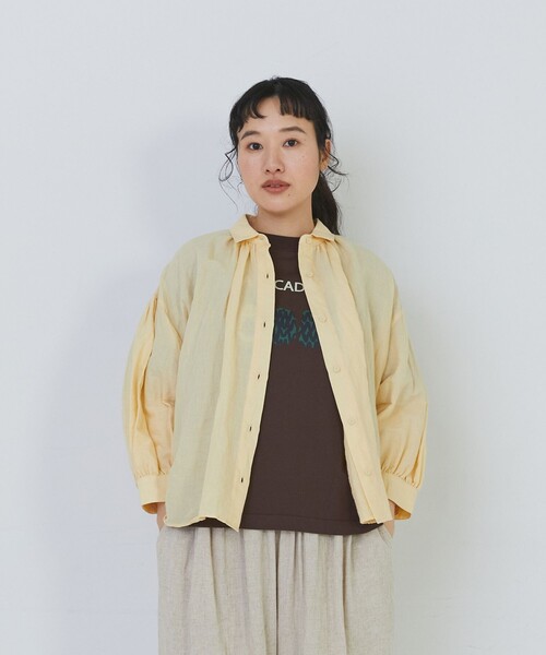 タグつき新品未使用　コンジェペイエ　ブラウス conges payes ADIEU TRISTESSE（コンジェペイエアデュートリステス
