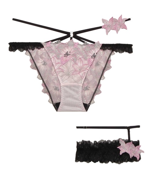 ★LINGERIEAM★Ravijour★豪華花柄刺繍レースショーツ★パンツ下着 ☆LINGERIEAM☆Ravijour☆豪華花柄刺繍レースショーツ☆パンツ下着