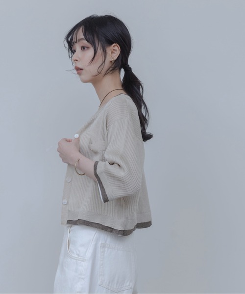 Eimee Law（エイミーロウ） カーディガン レイヤードライクハーフ