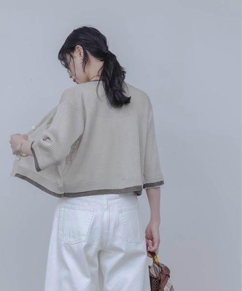 Eimee Law（エイミーロウ） カーディガン レイヤードライクハーフ