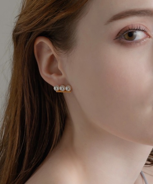 「muku」 ピアス(両耳用) FREE ゴールド レディース_画像5