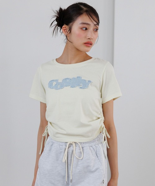 repipi armario（レピピアルマリオ） tシャツ ワッペンシャーリングT