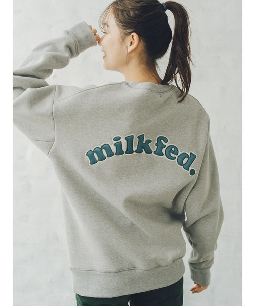 「MILKFED.」 スウェットカットソー ONE SIZE グレー レディース_画像2