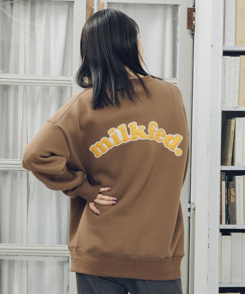 「MILKFED.」 スウェットカットソー ONE SIZE グレー レディース_画像5