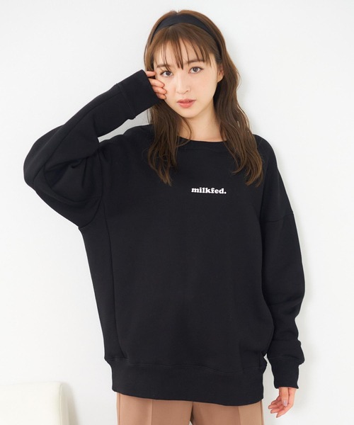 「MILKFED.」 スウェットカットソー ONE SIZE グレー レディース_画像7