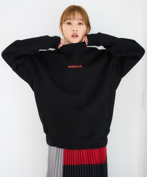 「MILKFED.」 スウェットカットソー ONE SIZE グレー レディース_画像9