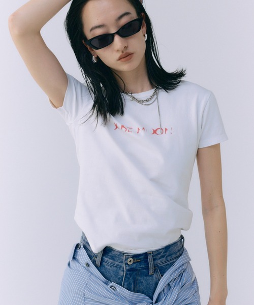 「JOSE MOON」 半袖Tシャツ FREE ブラウン レディース_画像6