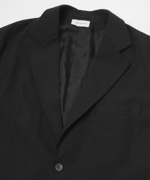 コート ジャケット new basic　HIGH TWIST WOOL SINGLE JACKET メンズの画像