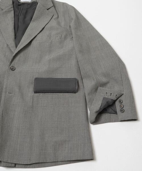 コート ジャケット new basic　HIGH TWIST WOOL SINGLE JACKET メンズの画像