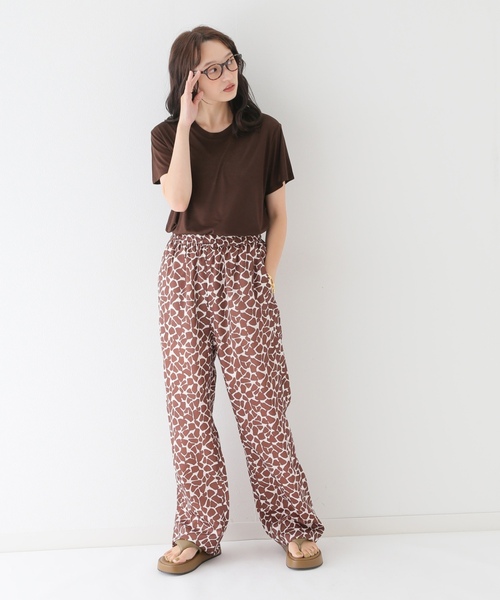 「BASERANGE」 半袖Tシャツ SMALL ブラック レディース_画像5