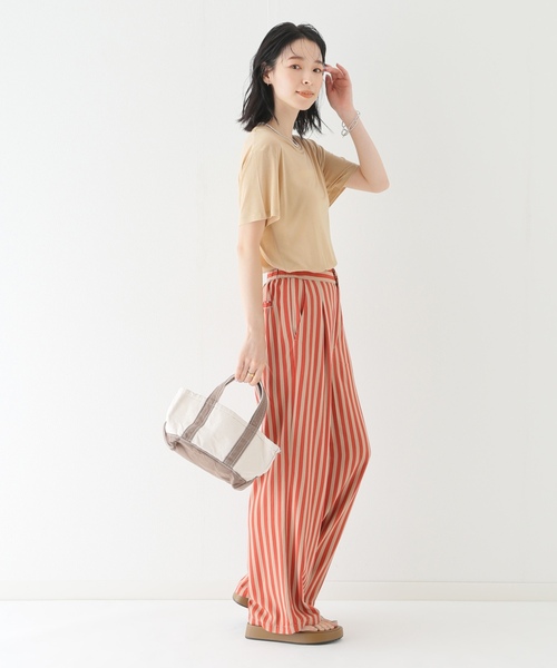 「BASERANGE」 半袖Tシャツ SMALL ブラック レディース_画像8