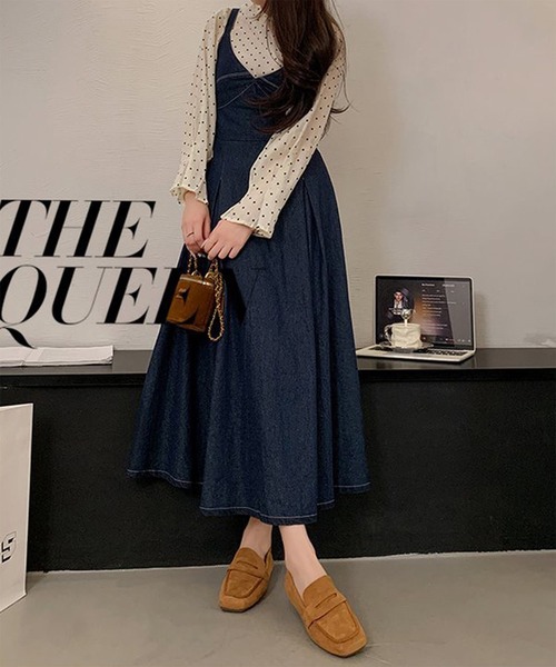 「LOWO」 シューズ 38(24) ブラウン レディース_画像5