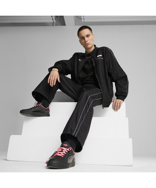 「PUMA」 ジャージブルゾン MEDIUM ブラック メンズ_2