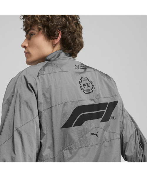 「PUMA」 ジャージブルゾン MEDIUM ブラック メンズ_7