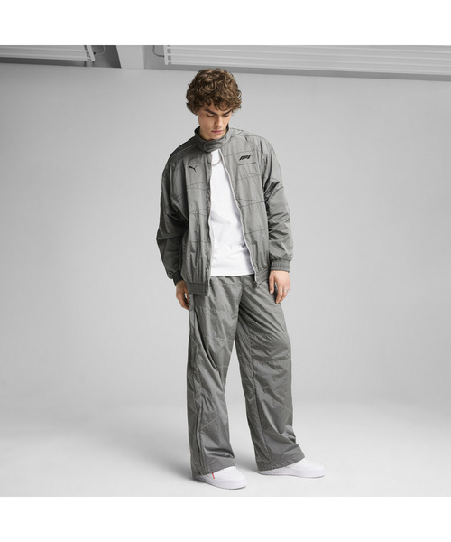 「PUMA」 ジャージブルゾン MEDIUM ブラック メンズ_8