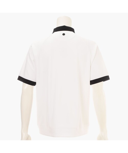 uvカット tシャツ 「BRIEFING GOLF／ブリーフィングゴルフ」MEN’S COLLEGE LOGO POLO RF メンズの画像